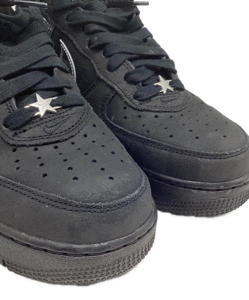 NIKE（ナイキ）NIKE (ナイキ) AIR FORCE1 LOW ブラック×シルバー サイズ:27cmの古着・服飾アイテム