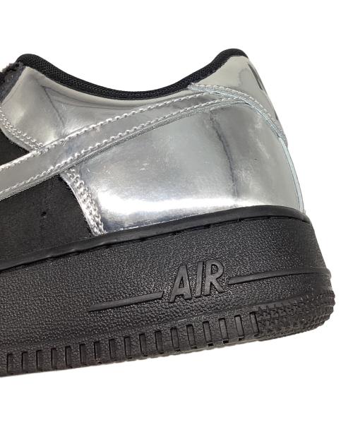 NIKE（ナイキ）NIKE (ナイキ) AIR FORCE1 LOW ブラック×シルバー サイズ:27cmの古着・服飾アイテム