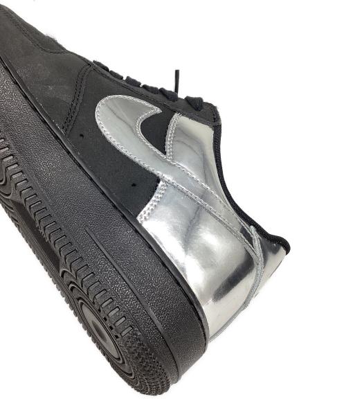NIKE（ナイキ）NIKE (ナイキ) AIR FORCE1 LOW ブラック×シルバー サイズ:27cmの古着・服飾アイテム
