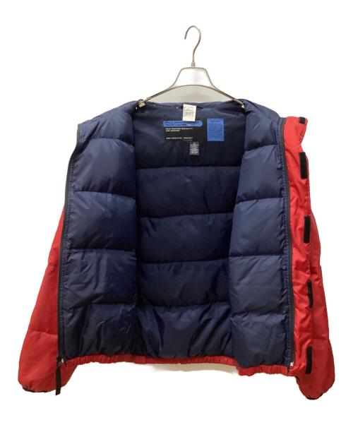 POLO JEANS CO.（ポロジーンズカンパニー）POLO JEANS CO. (ポロジーンズカンパニー) ダウンジャケット レッド サイズ:Mの古着・服飾アイテム