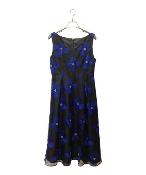 Diagram（ダイアグラム）Diagram (ダイアグラム) Diagram GRACE CONTINENTAL ブラック×ブルー サイズ:36の古着・服飾アイテム