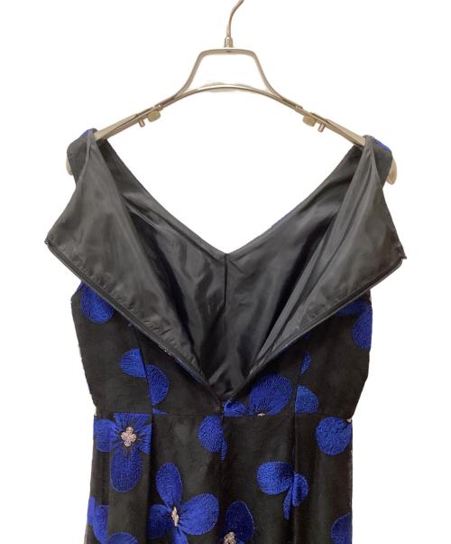 Diagram（ダイアグラム）Diagram (ダイアグラム) Diagram GRACE CONTINENTAL ブラック×ブルー サイズ:36の古着・服飾アイテム