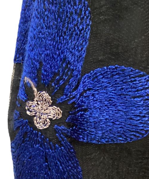 Diagram（ダイアグラム）Diagram (ダイアグラム) Diagram GRACE CONTINENTAL ブラック×ブルー サイズ:36の古着・服飾アイテム