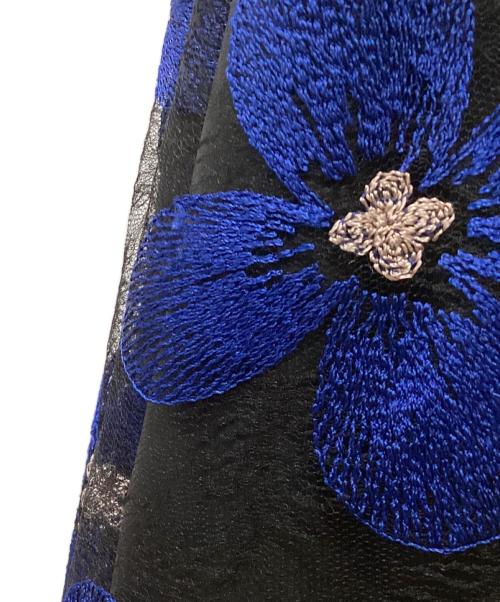 Diagram（ダイアグラム）Diagram (ダイアグラム) Diagram GRACE CONTINENTAL ブラック×ブルー サイズ:36の古着・服飾アイテム