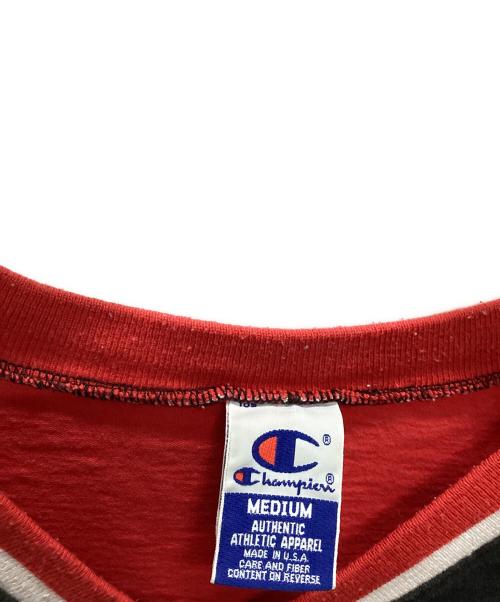 Champion（チャンピオン）Champion (チャンピオン) シカゴ・ブルズ 半袖カットソー ブラック サイズ:MEDIUMの古着・服飾アイテム