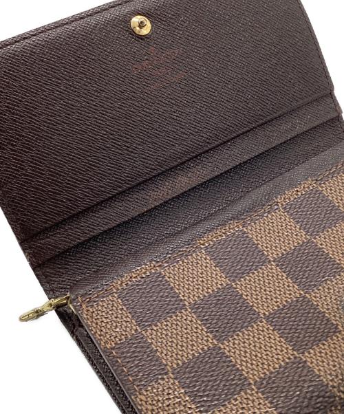 LOUIS VUITTON（ルイ ヴィトン）LOUIS VUITTON (ルイ ヴィトン) 2つ折り財布 ブラウンの古着・服飾アイテム