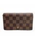 LOUIS VUITTON（ルイ ヴィトン）の古着「2つ折り財布」｜ブラウン