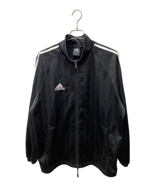 adidas（アディダス）adidas (アディダス) トラックジャケット ブラック×ホワイト サイズ:Mの古着・服飾アイテム