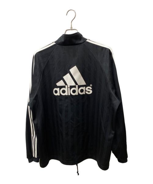 adidas（アディダス）adidas (アディダス) トラックジャケット ブラック×ホワイト サイズ:Mの古着・服飾アイテム