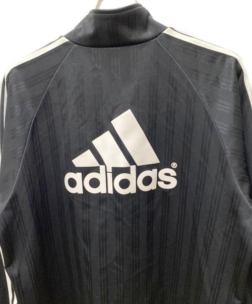adidas（アディダス）adidas (アディダス) トラックジャケット ブラック×ホワイト サイズ:Mの古着・服飾アイテム