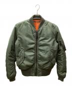 AVIREXアヴィレックス）の古着「AVIREX MA-1ジャケット」｜カーキ