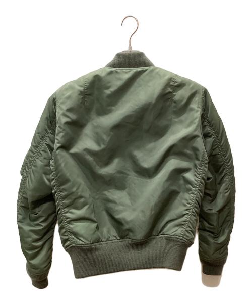 AVIREX（アヴィレックス）AVIREX (アヴィレックス) AVIREX MA-1ジャケット カーキ サイズ:MEDIUMの古着・服飾アイテム