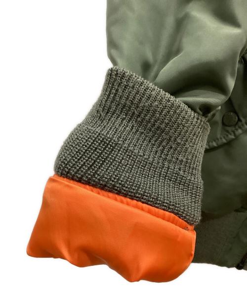 AVIREX（アヴィレックス）AVIREX (アヴィレックス) AVIREX MA-1ジャケット カーキ サイズ:MEDIUMの古着・服飾アイテム