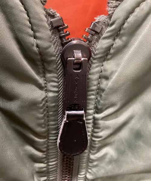 AVIREX（アヴィレックス）AVIREX (アヴィレックス) AVIREX MA-1ジャケット カーキ サイズ:MEDIUMの古着・服飾アイテム