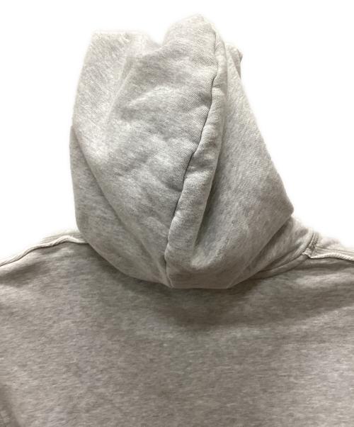H&M（エイチアンドエム）H&M (エイチアンドエム) GLENN MARTENS (グレンマーティンス) タイディテールプリントスウェットパーカ グレー サイズ:M 未使用品の古着・服飾アイテム