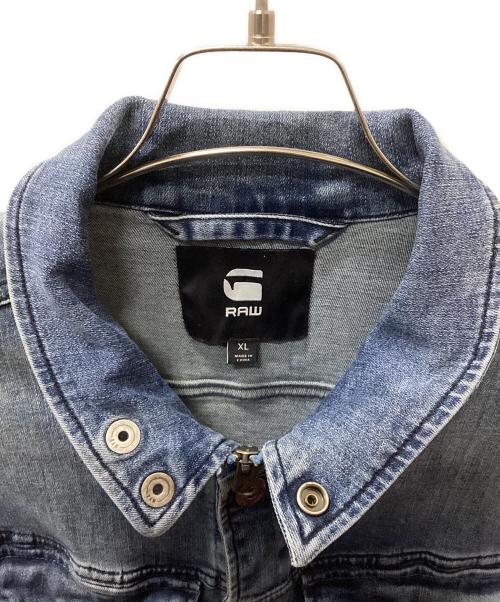 G-STAR RAW（ジースターロゥ）G-STAR RAW (ジースターロゥ) VODAN SLIM JACKE インディゴ サイズ:XLの古着・服飾アイテム