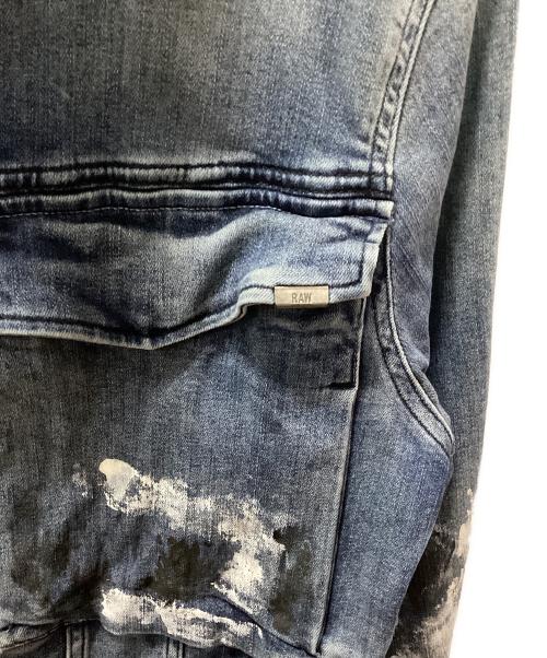 G-STAR RAW（ジースターロゥ）G-STAR RAW (ジースターロゥ) VODAN SLIM JACKE インディゴ サイズ:XLの古着・服飾アイテム