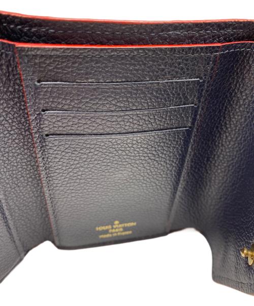 LOUIS VUITTON（ルイ ヴィトン）LOUIS VUITTON (ルイ ヴィトン) 3つ折り財布 ネイビーの古着・服飾アイテム