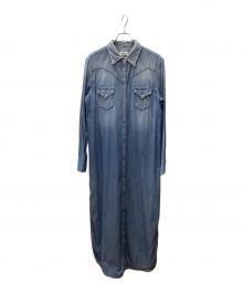 DIESEL（ディーゼル）の古着「DE-VIVY-LONG」｜ブルー