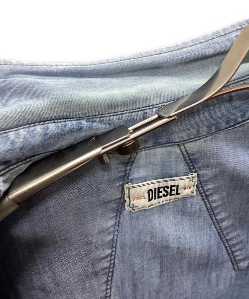 DIESEL（ディーゼル）DIESEL (ディーゼル) DE-VIVY-LONG ブルー サイズ:XLの古着・服飾アイテム