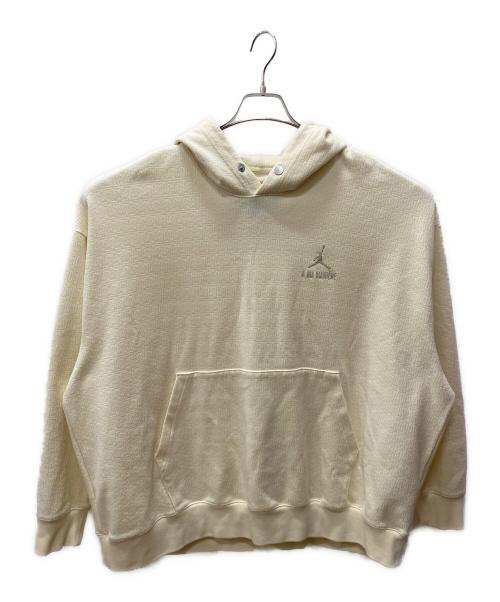 JORDAN（ジョーダン）JORDAN (ジョーダン) A Ma Maniere (ア・マ・マニエール) JORDAN A Ma Maniere プルオーバーパーカー アイボリー サイズ:XXLの古着・服飾アイテム