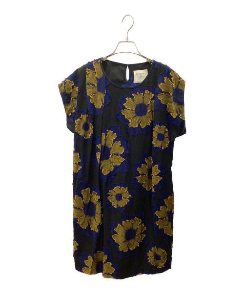 Cotelac（コテラック）Cotelac (コテラック) Cotelac ノースリーブワンピース ネイビーの古着・服飾アイテム