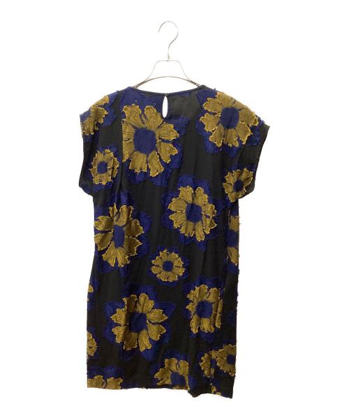Cotelac（コテラック）Cotelac (コテラック) Cotelac ノースリーブワンピース ネイビーの古着・服飾アイテム