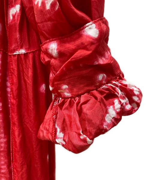 freada（フリーダ）freada (フリーダ) Freada 長袖ワンピース レッド サイズ:ONE SIZEの古着・服飾アイテム