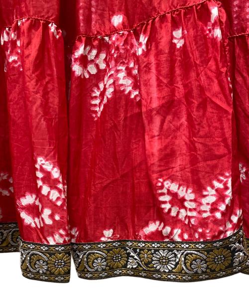 freada（フリーダ）freada (フリーダ) Freada 長袖ワンピース レッド サイズ:ONE SIZEの古着・服飾アイテム