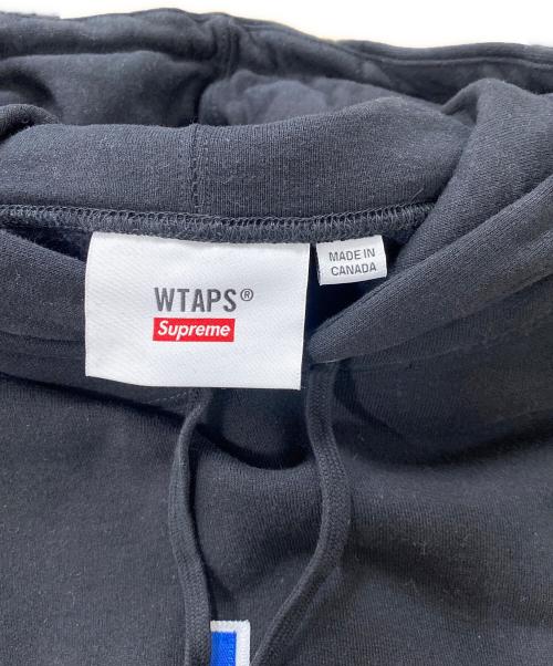 WTAPS（ダブルタップス）WTAPS (ダブルタップス) Supreme (シュプリーム) プルオーバーパーカー ブラック サイズ:SMALLの古着・服飾アイテム