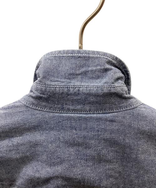 Wrangler（ラングラー）Wrangler (ラングラー) Wrangler 長袖ウエスタンシャツ ブルー サイズ:Mの古着・服飾アイテム