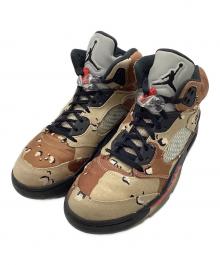 JORDAN×SUPREME（ジョーダン×シュプリーム）の古着「ハイカットスニーカー」｜カーキ