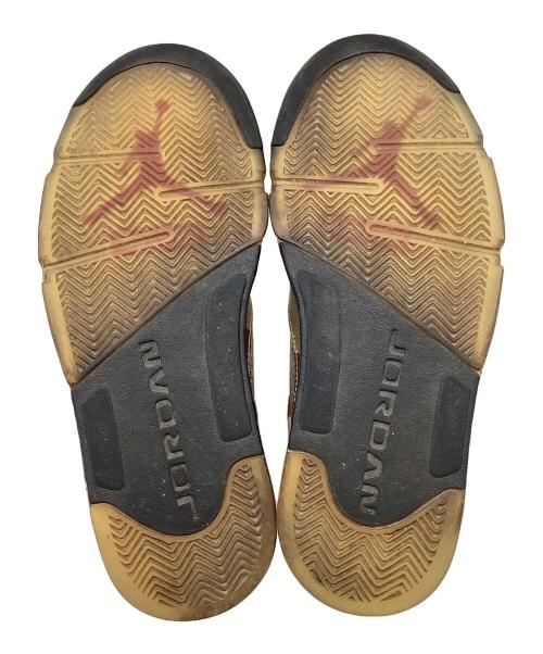 JORDAN（ジョーダン）JORDAN (ジョーダン) SUPREME (シュプリーム) ハイカットスニーカー カーキ サイズ:27.5cmの古着・服飾アイテム