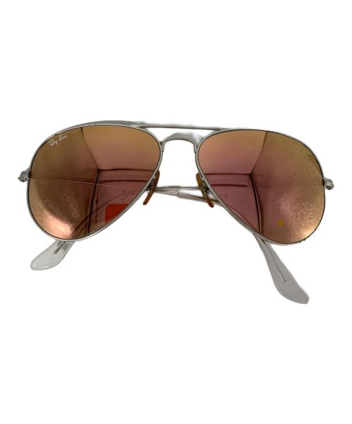 RAY-BAN（レイバン）RAY-BAN (レイバン) サングラス シルバー サイズ:55□14の古着・服飾アイテム