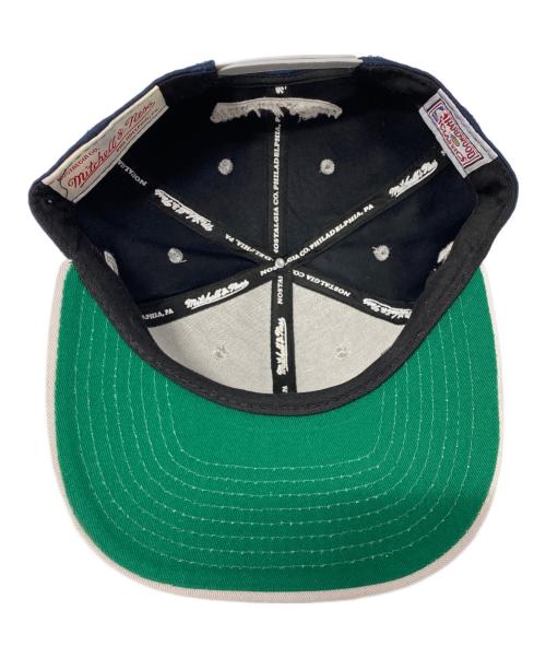 MITCHELL & NESS（ミッチェルアンドネス）MITCHELL & NESS (ミッチェルアンドネス) キャップ ネイビー×グレーの古着・服飾アイテム