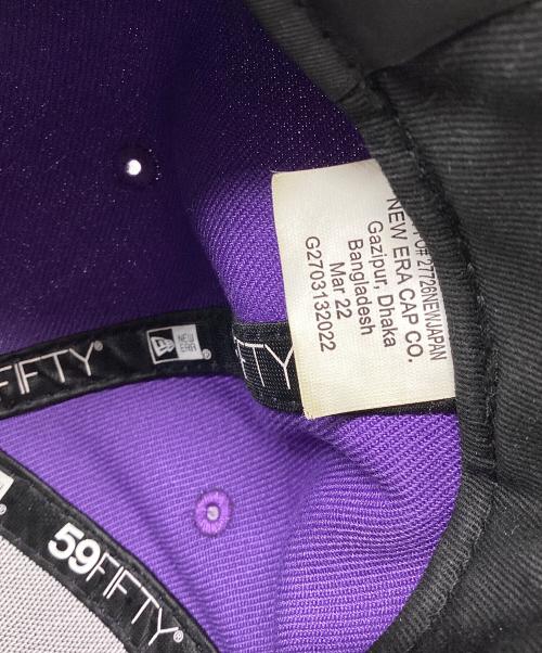 New Era（ニューエラ）New Era (ニューエラ) Supreme (シュプリーム) キャップ パープルの古着・服飾アイテム