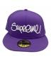 New Era (ニューエラ) Supreme (シュプリーム) キャップ パープル：8000円