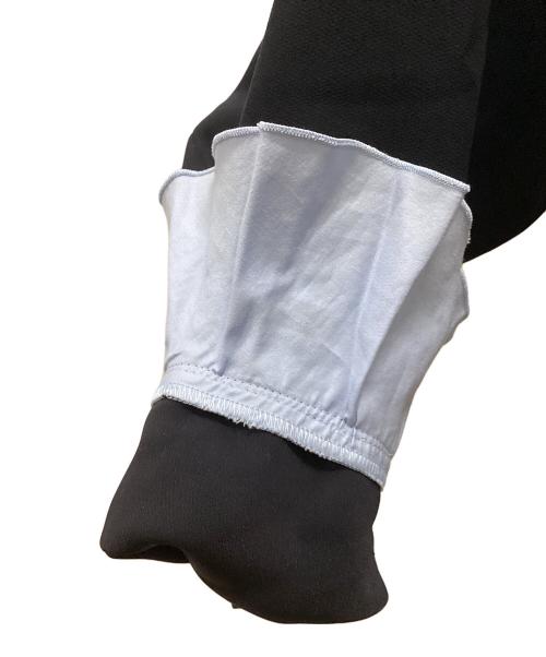 ENFOLD（エンフォルド）ENFOLD (エンフォルド) 長袖レイヤードワンピース ネイビー サイズ:36の古着・服飾アイテム