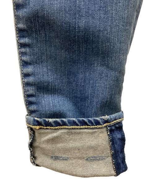 Hysteric Glamour（ヒステリックグラマー）Hysteric Glamour (ヒステリックグラマー) SP加工Sデニム SILVERTAPE ブルー サイズ:26の古着・服飾アイテム