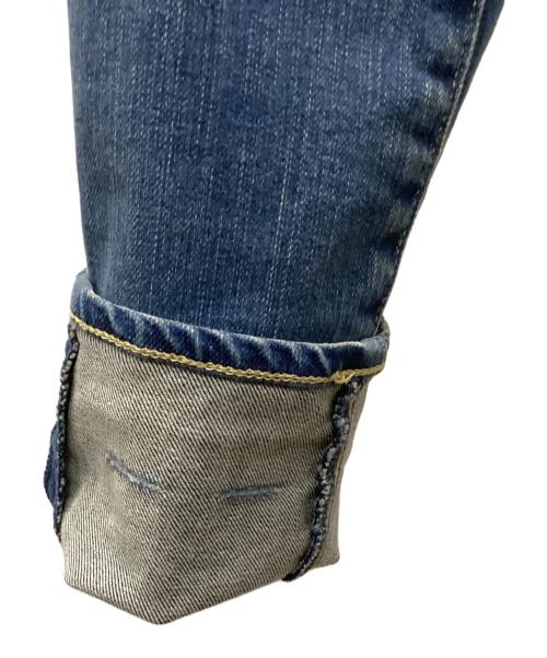 Hysteric Glamour（ヒステリックグラマー）Hysteric Glamour (ヒステリックグラマー) SP加工Sデニム SILVERTAPE ブルー サイズ:26の古着・服飾アイテム