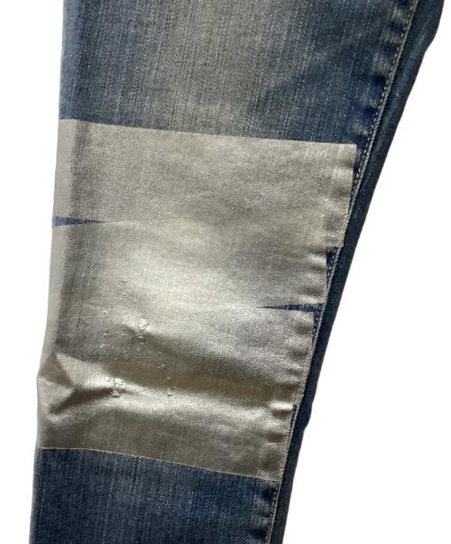Hysteric Glamour（ヒステリックグラマー）Hysteric Glamour (ヒステリックグラマー) SP加工Sデニム SILVERTAPE ブルー サイズ:26の古着・服飾アイテム