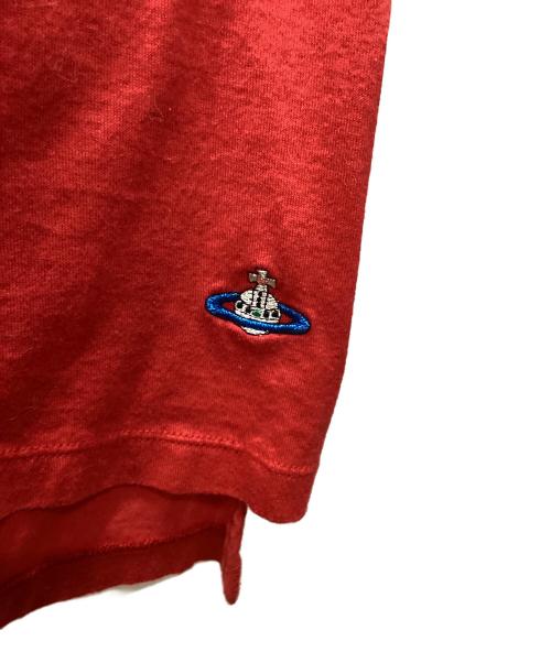 Vivienne Westwood man（ヴィヴィアン ウェストウッド マン）Vivienne Westwood man (ヴィヴィアン ウェストウッド マン) 半袖カットソー レッド サイズ:44の古着・服飾アイテム