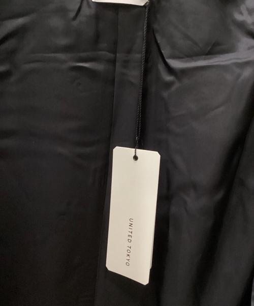 UNITED TOKYO（ユナイテッドトーキョー）UNITED TOKYO (ユナイテッドトーキョー) メルトンステンカラーコート ネイビー サイズ:SIZE 1 未使用品の古着・服飾アイテム