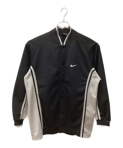 NIKE（ナイキ）NIKE (ナイキ) フロントボタンジャケット ブラック サイズ:XLの古着・服飾アイテム