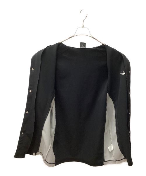 NIKE（ナイキ）NIKE (ナイキ) フロントボタンジャケット ブラック サイズ:XLの古着・服飾アイテム
