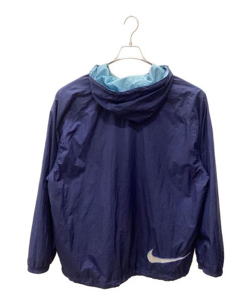 NIKE（ナイキ）NIKE (ナイキ) NIKE 90’ｓジップアップナイロンジャケット ブルー サイズ:Lの古着・服飾アイテム