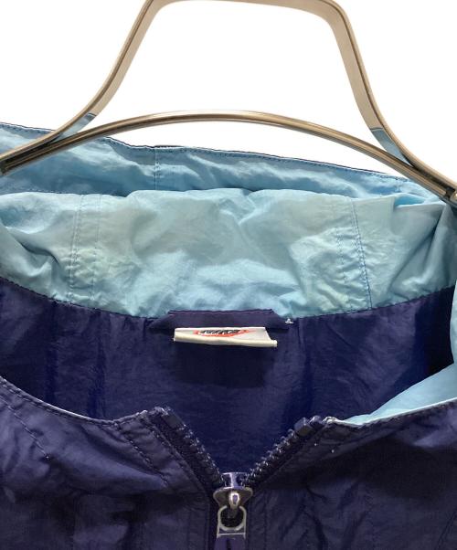 NIKE（ナイキ）NIKE (ナイキ) NIKE 90’ｓジップアップナイロンジャケット ブルー サイズ:Lの古着・服飾アイテム