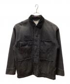 BEAMSビームス）の古着「デニムカバーオール」｜グレー