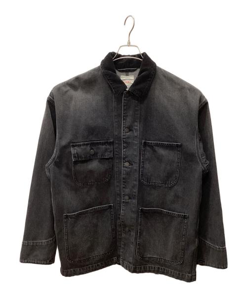 BEAMS（ビームス）BEAMS (ビームス) デニムカバーオール グレー サイズ:Mの古着・服飾アイテム