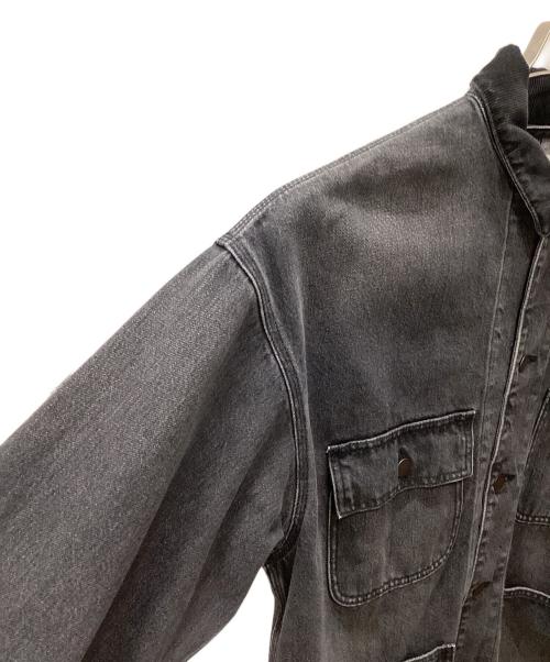 BEAMS（ビームス）BEAMS (ビームス) デニムカバーオール グレー サイズ:Mの古着・服飾アイテム